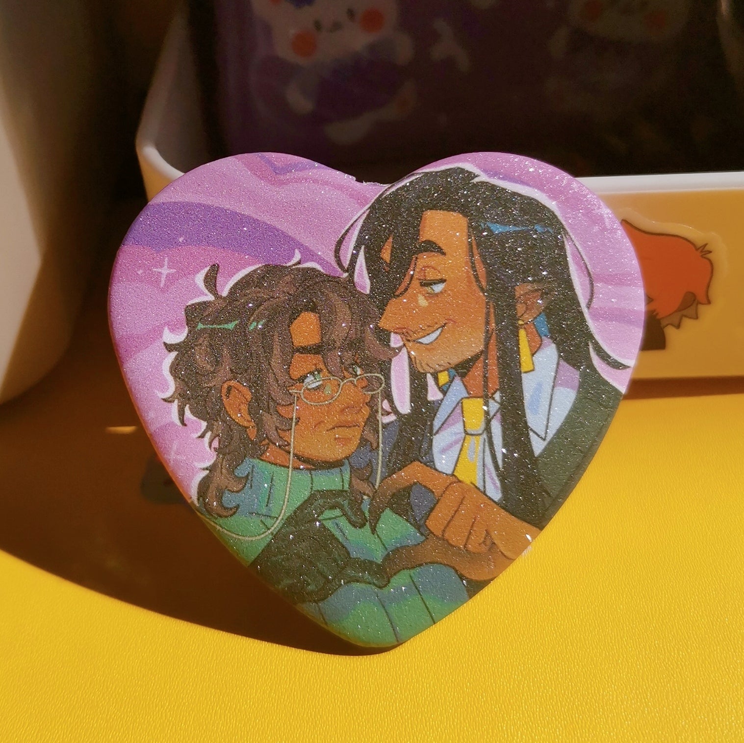 OTP Heart Pin