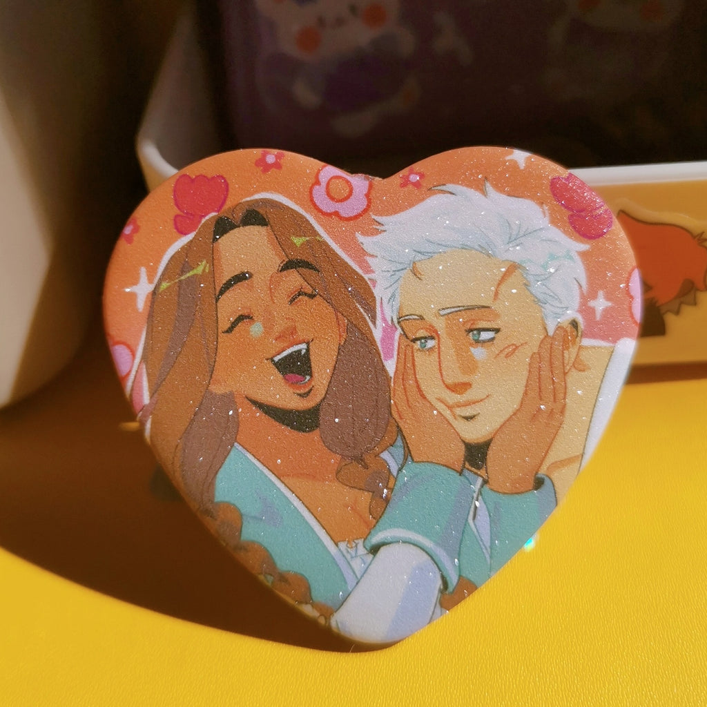 OTP Heart Pin