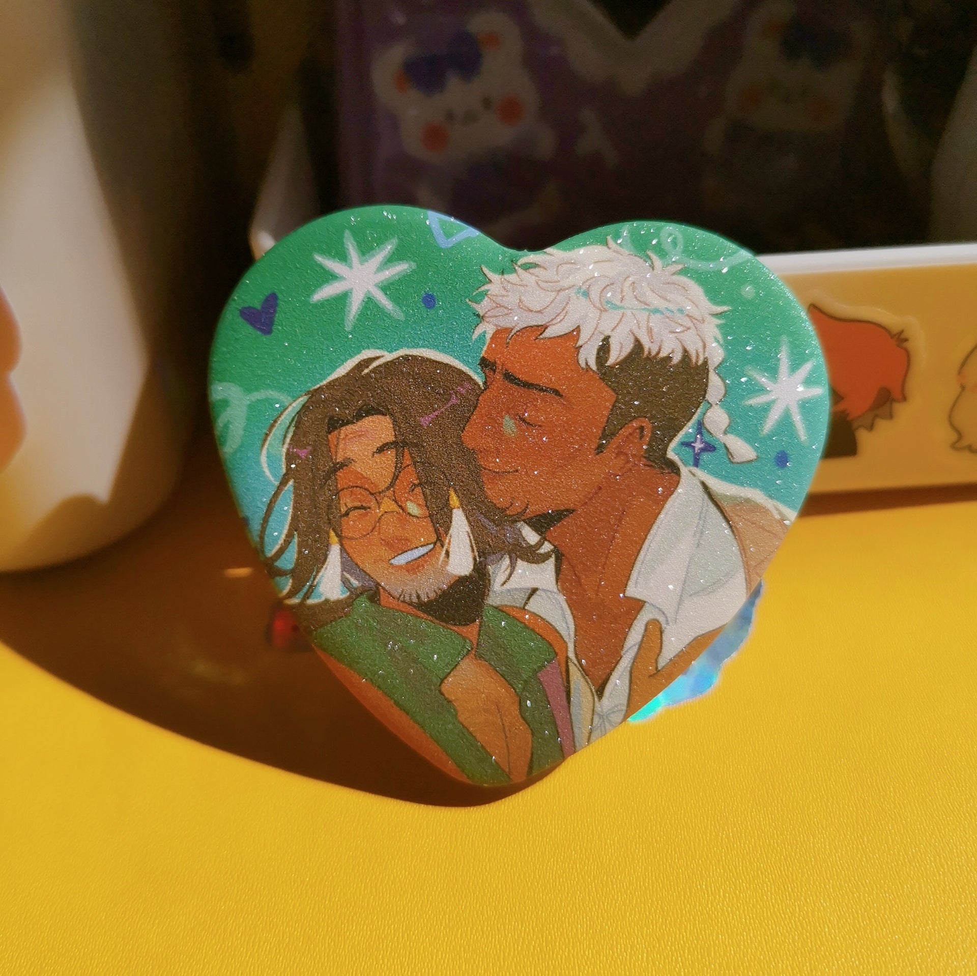 OTP Heart Pin