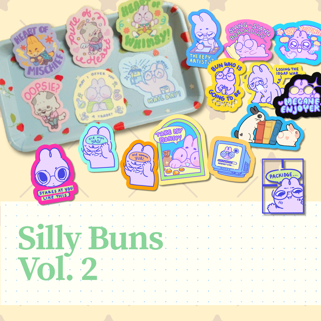 Silly Buns Stickers Vol.2