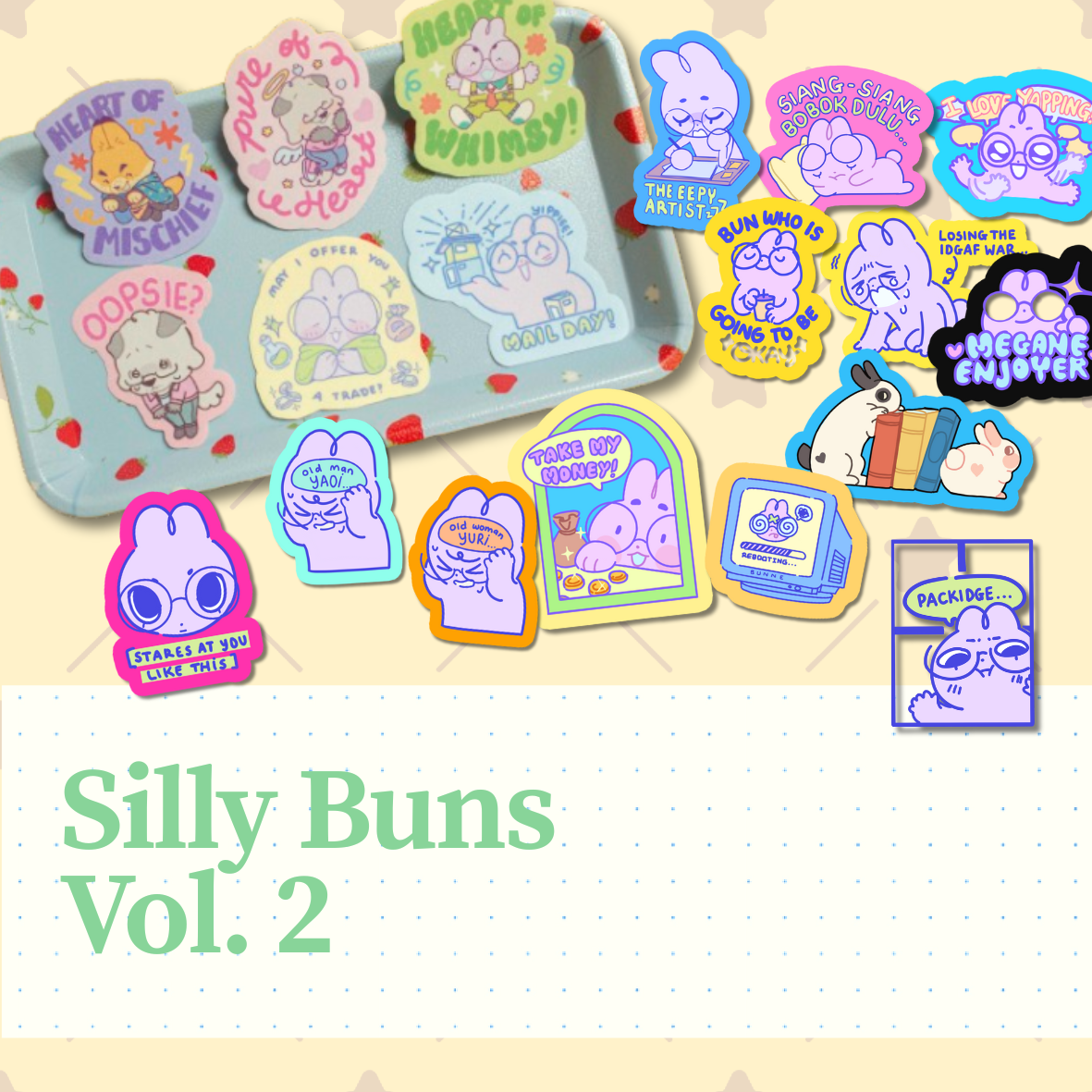 Silly Buns Stickers Vol.2