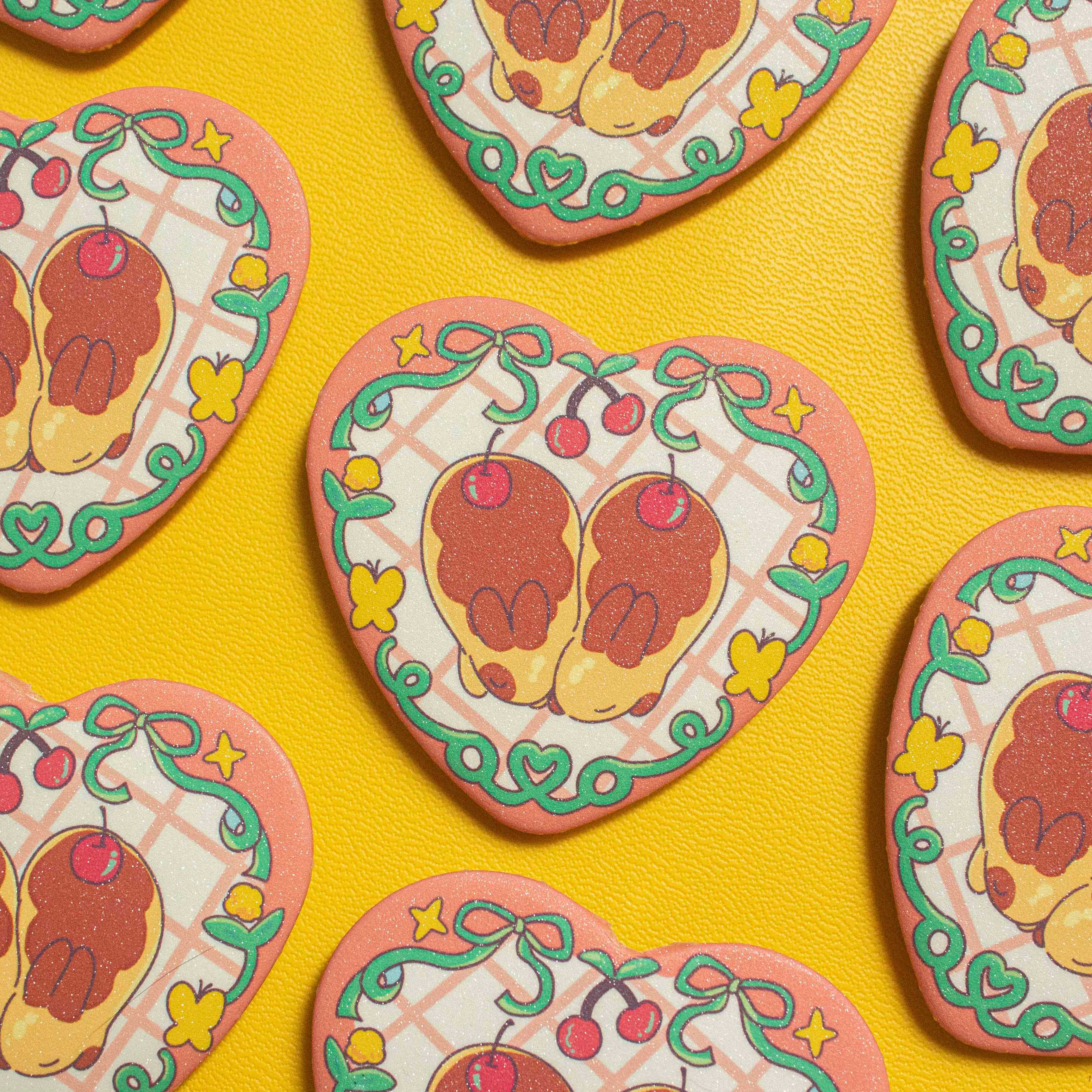 Heart Shaped Bun Pins
