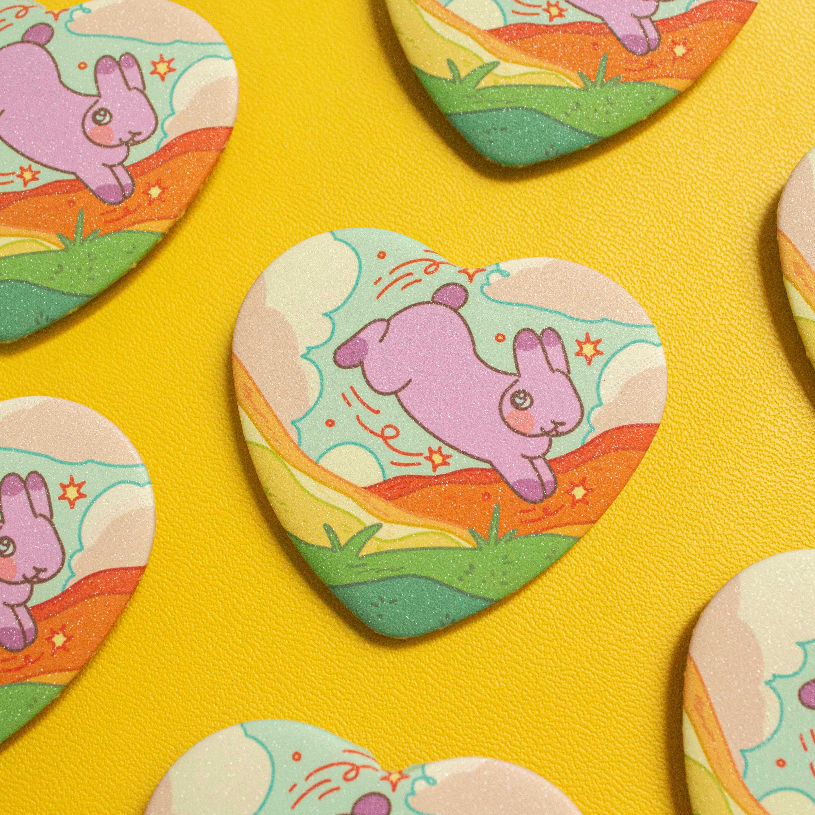 Heart Shaped Bun Pins