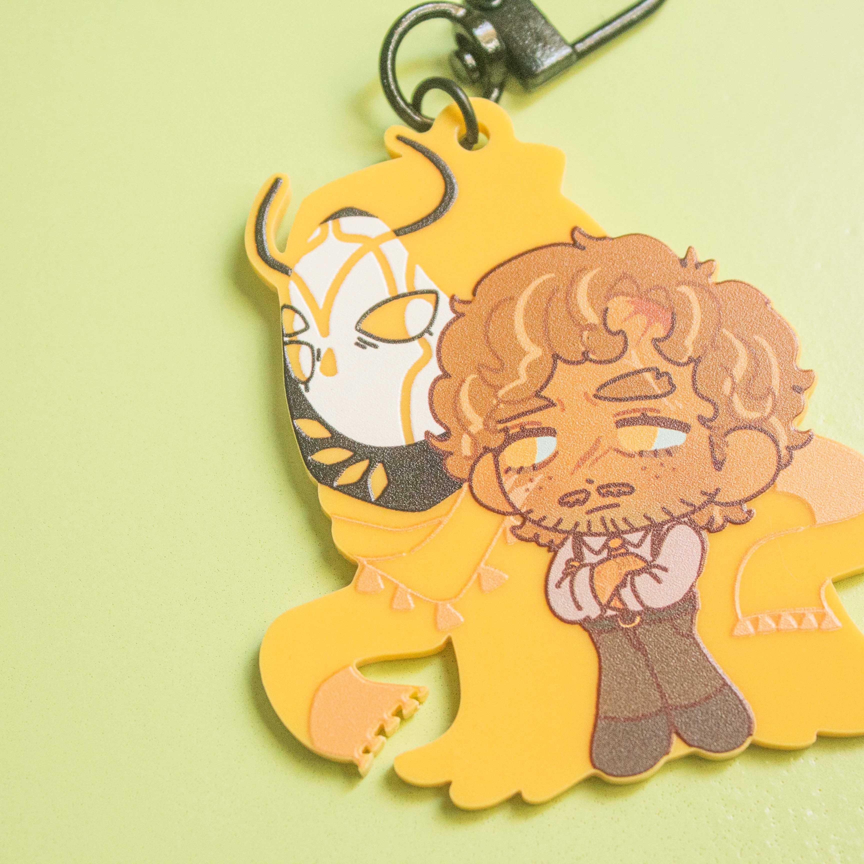 Malevolent Podcast Jarthur Solid Acrylic Charm