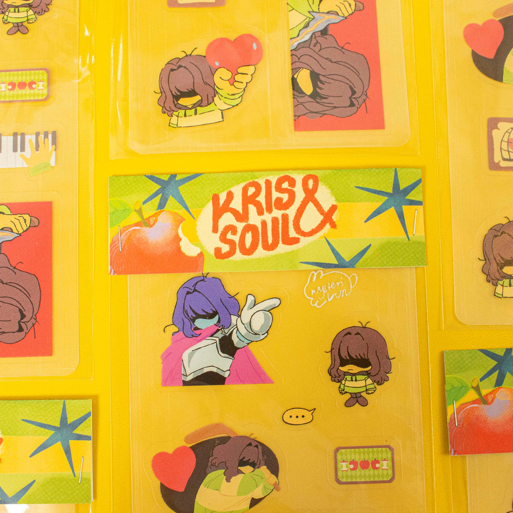 Kris & Soul Clear Sticker Sheet