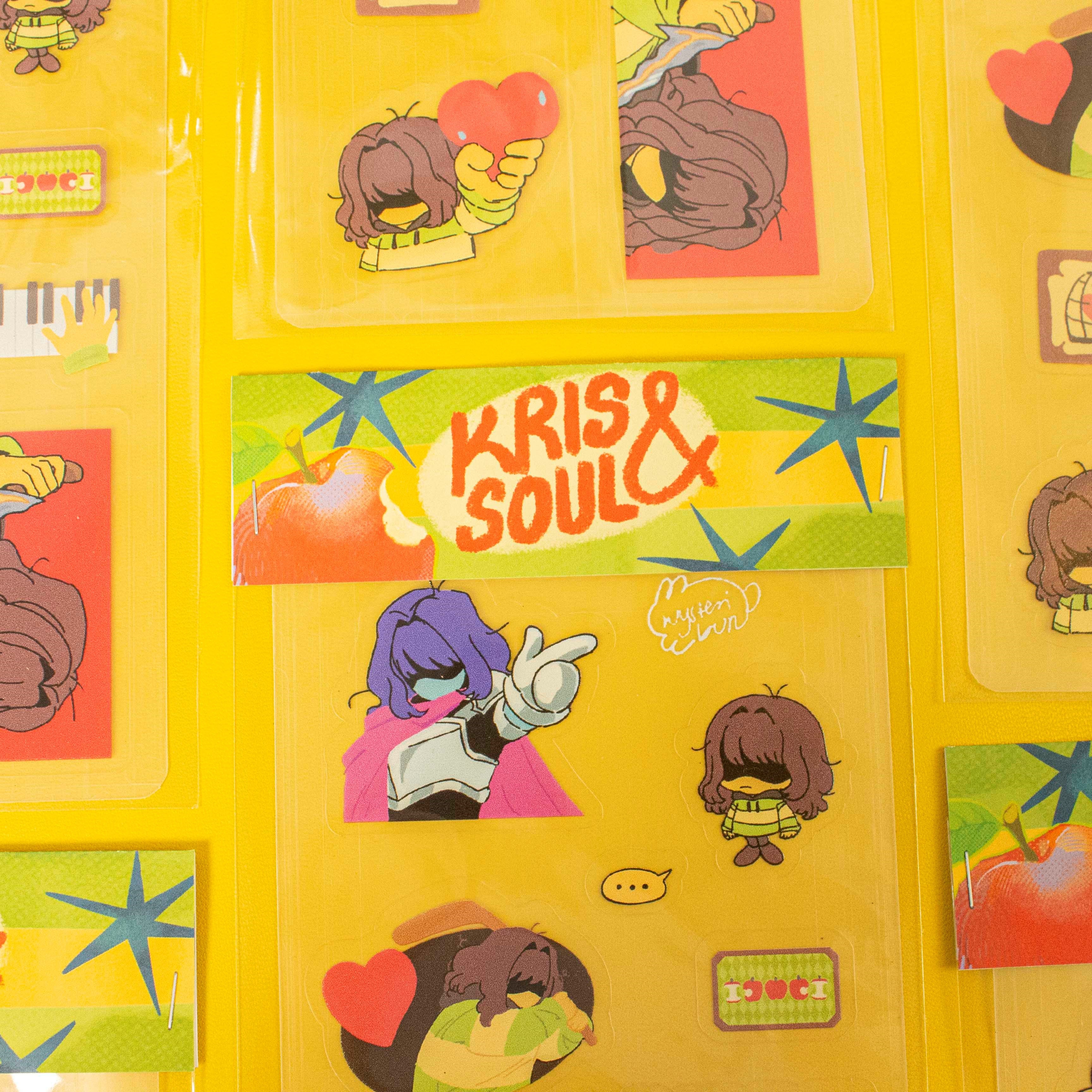 Kris & Soul Clear Sticker Sheet