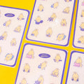 A6 Daily Bounies Clear Sticker Sheet