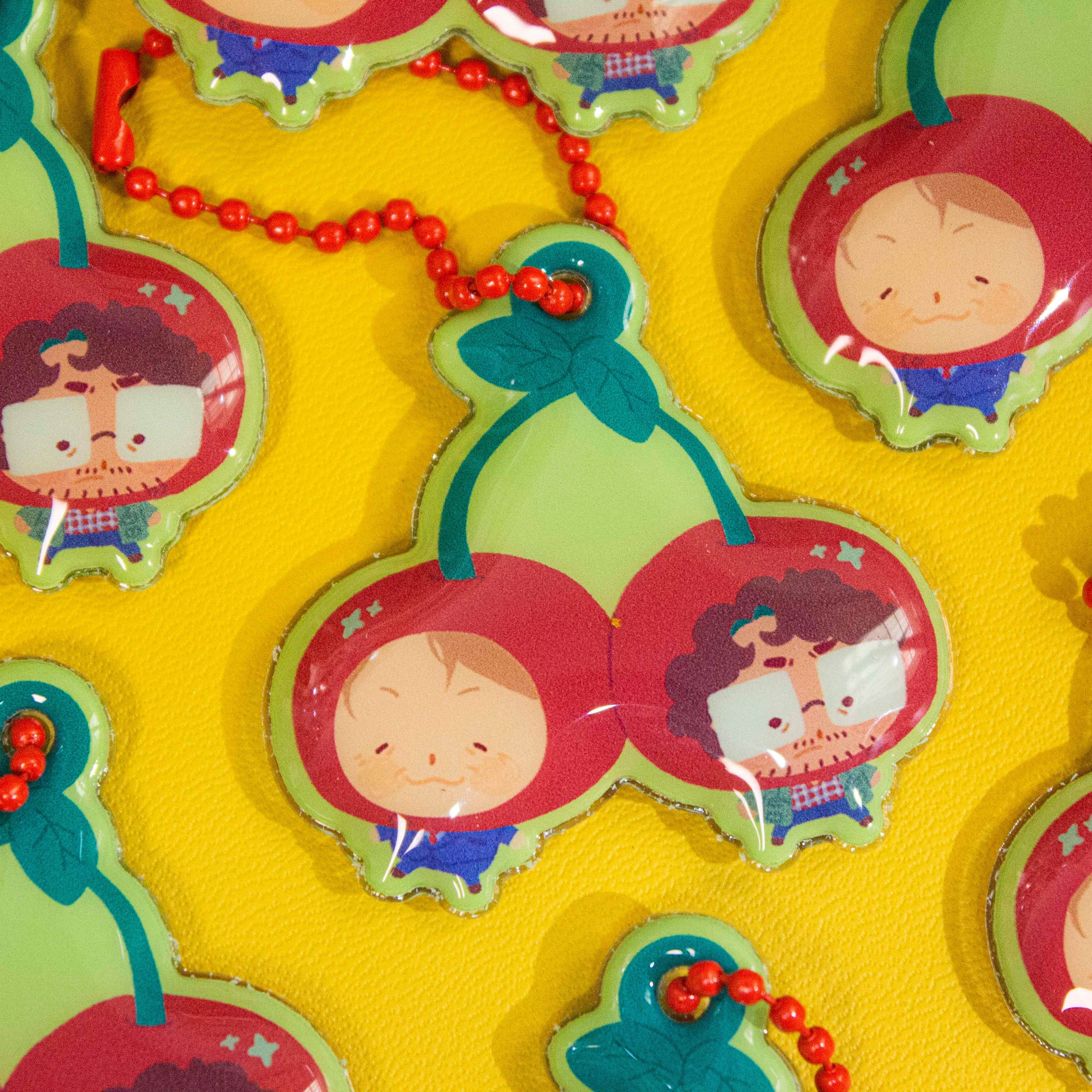 Cherry Hannigram Puffy Charm
