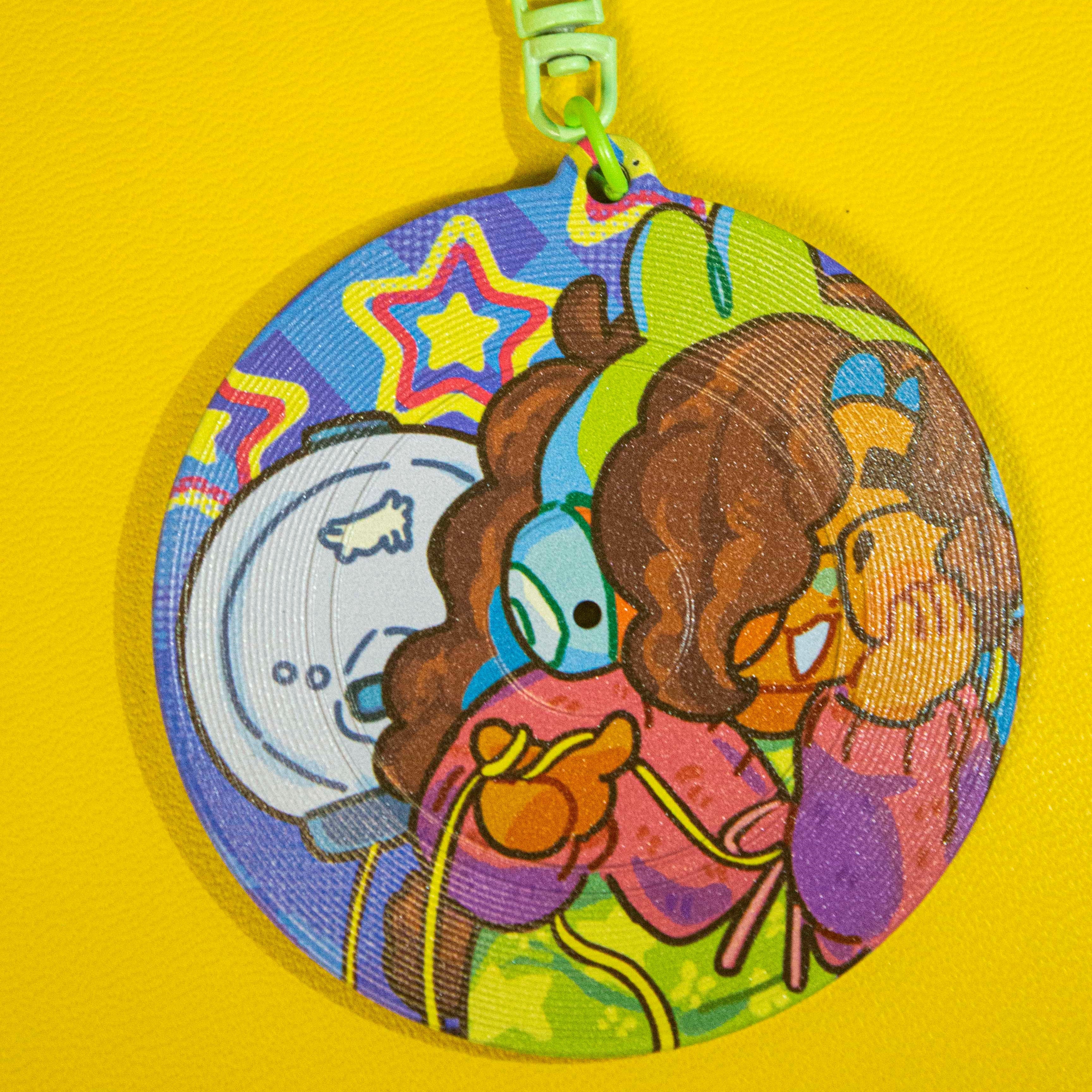 Deltarune + OC Mini Disc Charms
